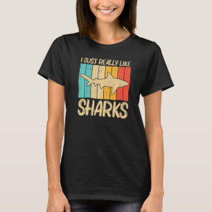 Cool Shark Voor Mannen Vrouwen Shark Ocean Animal T-shirt