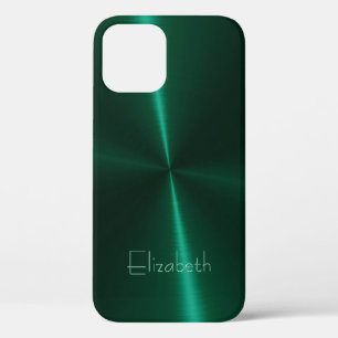 Cool Shiny Radial Metal iPhone 12 Pro Hoesje