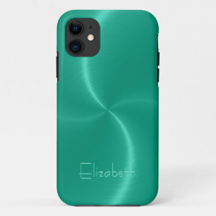 Cool Shiny Radial Metal iPhone 11 Hoesje