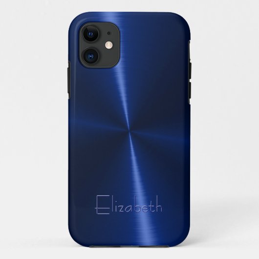 Cool Shiny Radial Metal Case-Mate iPhone Case (Achterkant)