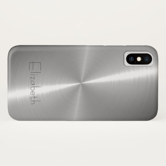 Cool Shiny Radial Metallic Case-Mate iPhone Case (Achterkant (horizontaal))