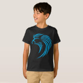 Cool Siamese Fish Swish Logo Style T-shirt (Voorkant volledig)