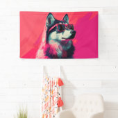 Cool Siberian Husky dog with sunglasses Spandoek (Insitu)