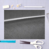 Cool silver gray elegant texture geometric lines tissuepapier (Craft)