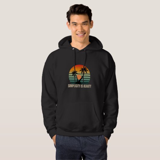 Cool simpel hoodie (Voorkant volledig)