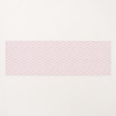 Cool Simple Pink Diamond Pattern Yogamat (Voorkant (horizontaal))