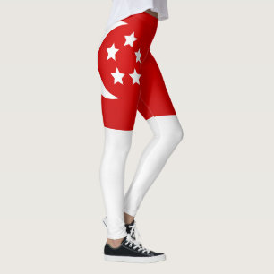 Cool Singapore vlag-Mode Leggings