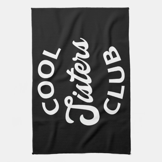 Cool Sisters Club I Theedoek (Verticaal)