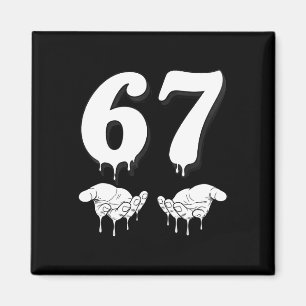 Cool Six Seven 6 7 Meme Gen Alpha Sla Jassen Ma Magneet