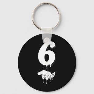 Cool Six Seven 6 7 Meme Gen Alpha Slaapkleding Ma Sleutelhanger