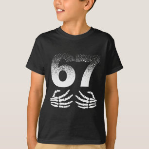 Cool Six Seven Gen Alpha Sla Jargon Populaire Meme T-shirt