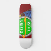 COOL! Skateboard Deck - 8 1/2" - Aangepast (Voorkant)