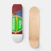 COOL! Skateboard Deck - 8 1/8" - Aangepast (Voorkant)