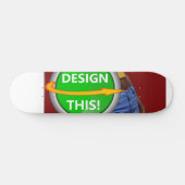 COOL! Skateboard Deck - 8" - Aangepast (Horizontaal)