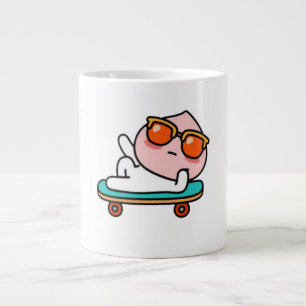 Cool skateboardmoment extra grote beker