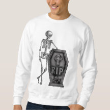 Cool Skeleton met doodskist