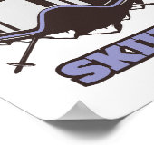 Cool Ski Helmet Poster (Hoek)