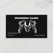 Cool Skull ffl visitekaartje (Voorkant)