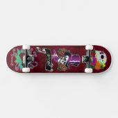 Cool Skull Trio Skateboard (Horizontaal)