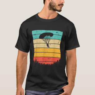 Cool Skydiving Art Mannen Women Skydiver Parachute T-shirt