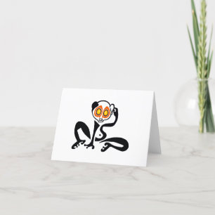 Cool Slow LORIS- Wildlife - Natuur - Bedankkaart