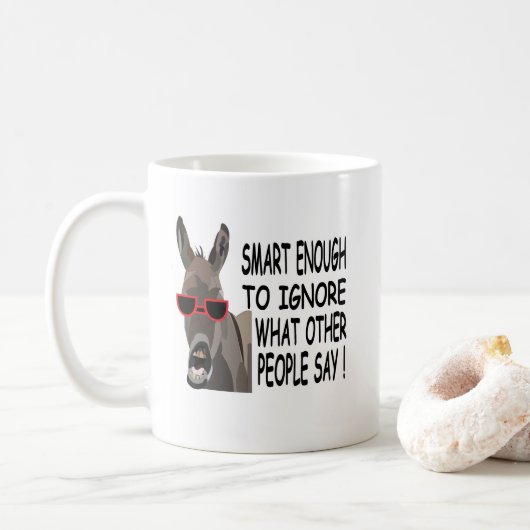 Cool Smart Donkey Koffiemok (Met donut)