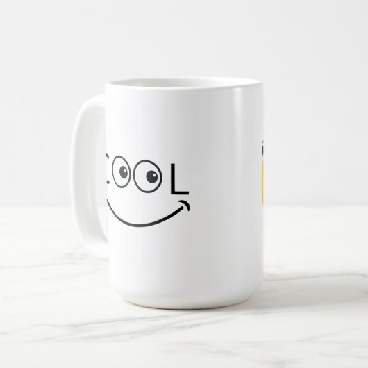Cool Smiley Mug (Devant gauche)