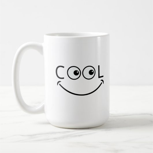 Cool Smiley Mug Koffiemok (Links)