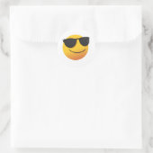 Cool Smiley Sticker | Leuke Emoji Design (Tas)