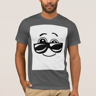Cool Smiling Chasma Graphic T-shirt voor alle leef