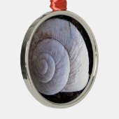 Cool snailshell metalen ornament (Rechts)