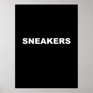 Cool Sneaker Wall Art Poster