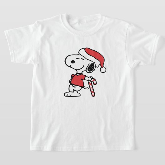 cool snoopy on winter t-shirt (Laagn)
