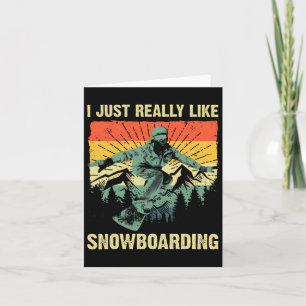 Cool snowboard voor mannen vrouwen snowboarden ski kaart