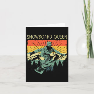 Cool Snowboard voor Vrouwen Mama Snowboarden Skiën Kaart