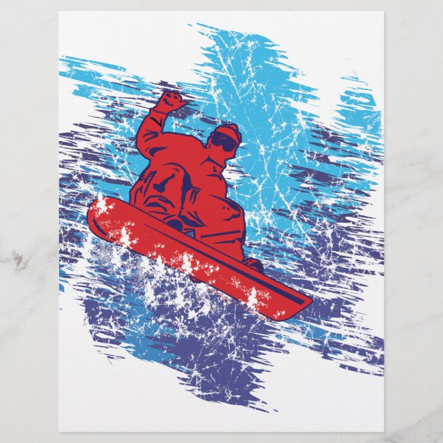 Cool Snowboarder (Voorkant)