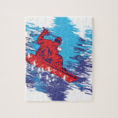 Cool Snowboarder Legpuzzel (Verticaal)