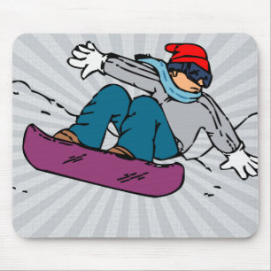 Cool Snowboarding   Snowboardliefhebbers  snowboar Muismat