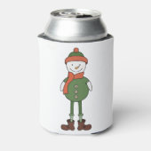 Cool Snowman Blikjeskoeler (Blikje Achterkant)