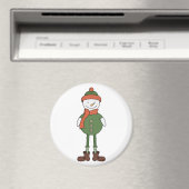 Cool Snowman Magneet (Insitu (Vaatwasser))