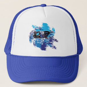 Cool Snowmobiler Trucker Pet
