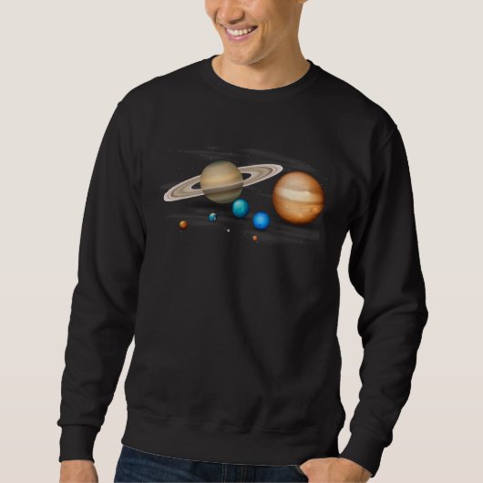 Cool Solar System for Men Women Kids Trui (Voorkant)