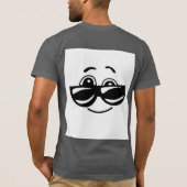 Cool souriant Chasma Graphique T-shirt pour tous l (Dos)