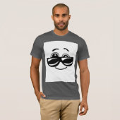 Cool souriant Chasma Graphique T-shirt pour tous l (Devant entier)