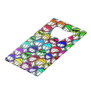 Cool Sourire Visages Motif + votre idée