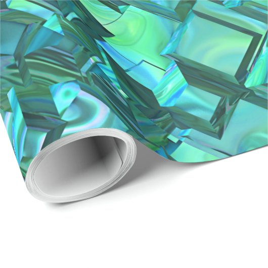 Cool South Wien Tumbling Elegant Kerstmis Cadeaupapier (Rol Hoek)