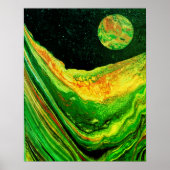 Cool space poster, sci-fi poster (Devant)