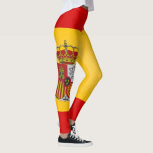 Cool Spain Flag Mode Leggings