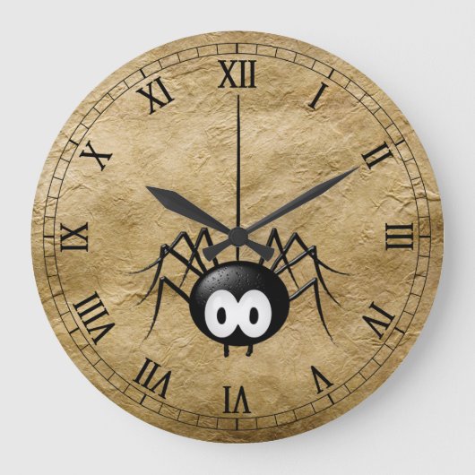 Cool Spider Clock! Grote Klok (Voorkant)