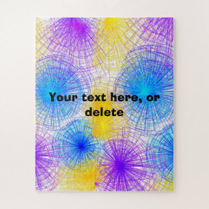 Cool spiral Circles Puzzle Legpuzzel